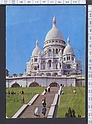 M6135 PARIS LE SACRE COEUR DE MONTMARTRE ANIMATED Viaggiata SB